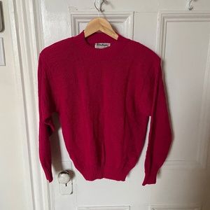 Vintage pink sweater